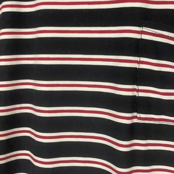 Try This! striped Tee Dress, XL, black, white & red , cool & casual! XL - Picture 3 of 6